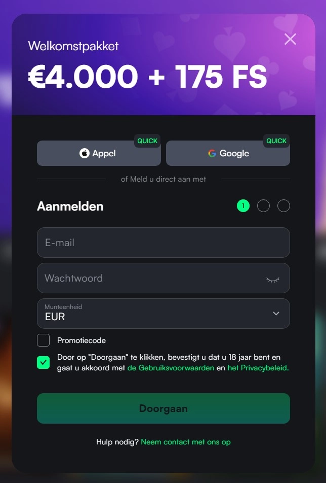 Trueluck casinos promoties registration